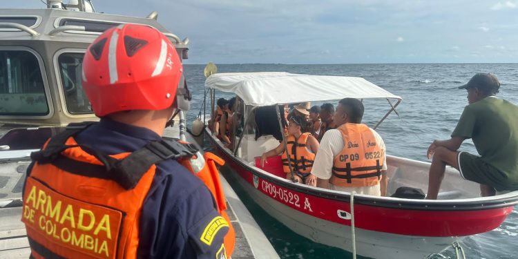 Armada atendió dos emergencias en el Golfo de Morrosquillo