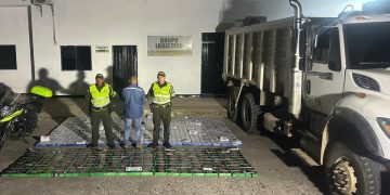 La Policía incautó 620 paquetes de clorhidrato de cocaína en La Guajira