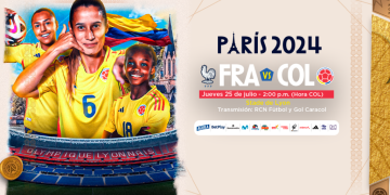 ¡Hoy juega Colombia en los Juegos Olímpicos de París!