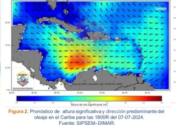 Restringen las playas de Riohacha por fuertes vientos