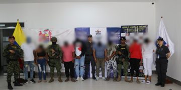 Ejército captura doce presuntos integrantes del grupo delincuencial “Los Paisanos”