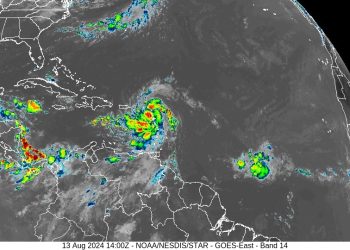 SAT de Corpoguajira reporta seguimiento a la tormenta tropical Ernesto