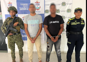 Capturados dos presuntos cabecillas de la subestructura “Manuel José Gaitán” del “Clan del Golfo”