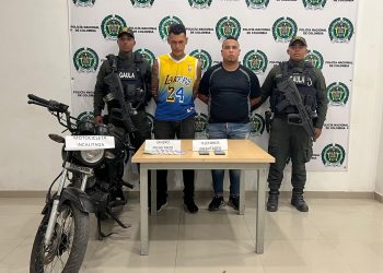 Capturan en Riohacha a dos presuntos integrantes del GDO Autodefensas Conquistadoras de la Sierra Nevada por extorsión