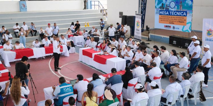 Con varios Compromisos concluyó la mesa técnica en Uribia sobre altas tarifas de energía