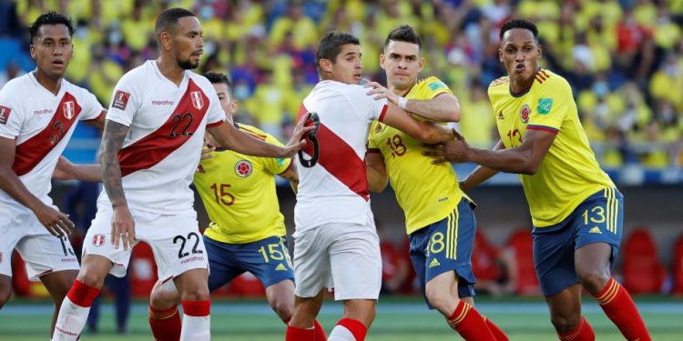 Colombia enfrenta a Perú en la eliminatorias al Mundial 2026