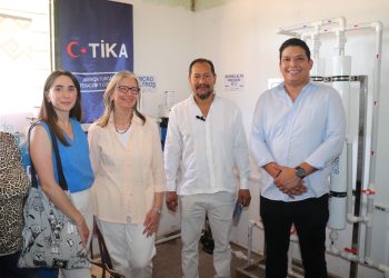 Alcalde Vicente Berardinelli participó de la inauguración de planta de tratamiento de agua potable en zona rural de Barrancas