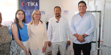 Alcalde Vicente Berardinelli participó de la inauguración de planta de tratamiento de agua potable en zona rural de Barrancas