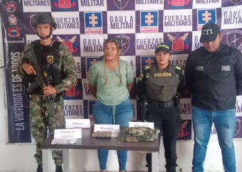 Capturada mujer en Riohacha con posesión de municiones durante operativo de seguridad conjunta