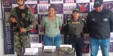 Capturada mujer en Riohacha con posesión de municiones durante operativo de seguridad conjunta