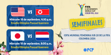 Hoy se Juegan las Semifinales de la Copa Mundial Femenina Sub-20 de la FIFA Colombia 2024
