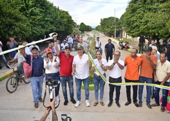 En Tamalameque, Cesar, Prosperidad Social pavimentó vías que ofrecen nuevas oportunidades de inclusión a más de 7.500 personas