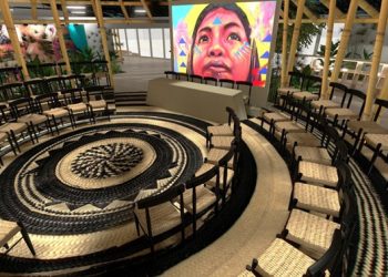 Pabellón Colombia, la casa de las delegaciones en la COP16