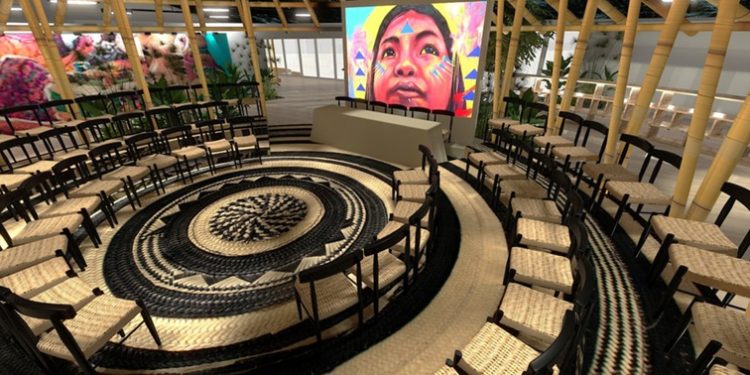 Pabellón Colombia, la casa de las delegaciones en la COP16