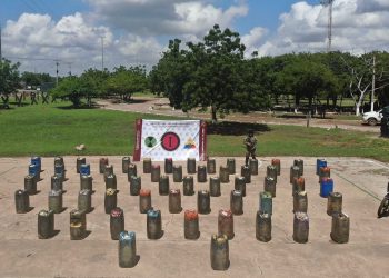 Ejército Nacional incautó 980.000 cigarrillos y más de 1000 galones de combustible de contrabando en La Guajira