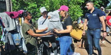 Gobernación del Cesar atendió a familias damnificadas por inundaciones en el municipio de La Paz