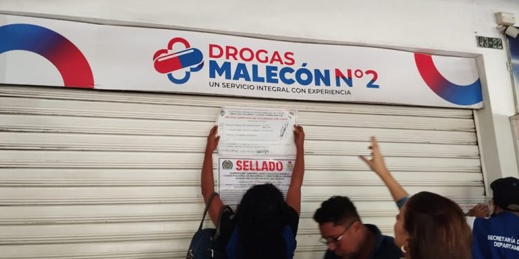 Secretaría de Salud del Cesar cerró droguería en la que murió una menor de edad en Valledupar