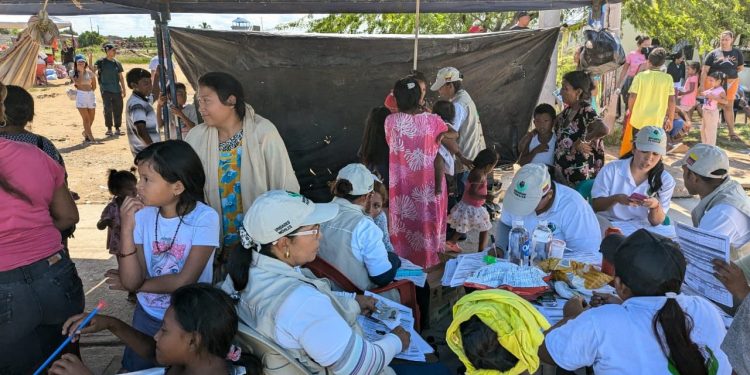 ICBF brinda ayuda a damnificados por las lluvias en La Guajira