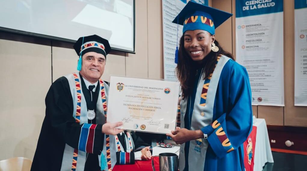 Evelis Aguilar: de la competencia olímpica al título académico con sello UNIMAGDALENA
