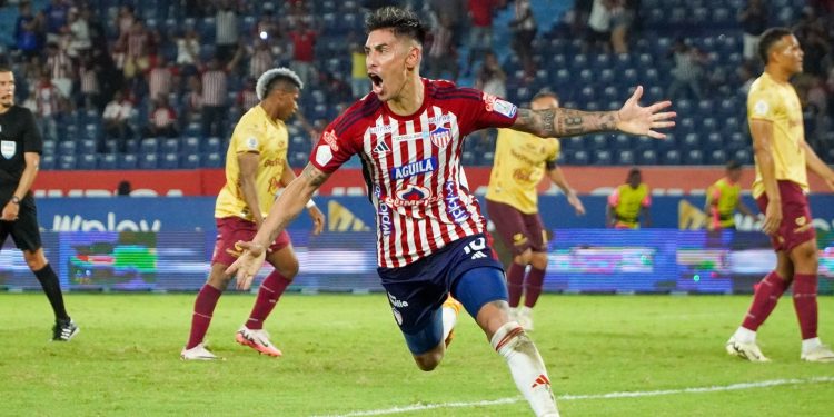 Junior le ganó al Tolima en el último minuto del partido