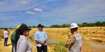 Gobernacion de La Guajira realiza obra de mitigación y adecuación de vías en Shiruria, Manaure