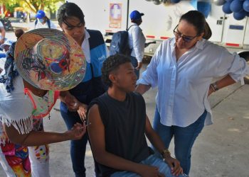 Más de 2.600 personas fueron inmunizadas en todo el Cesar durante primera Jornada Nacional de Vacunación