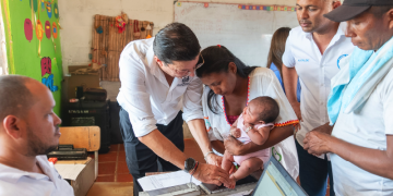 Ruta de la Identificación de la Registraduría llegó a Uribia, La Guajira, para beneficiar a más de 1.200 indígenas de la comunidad wayuu