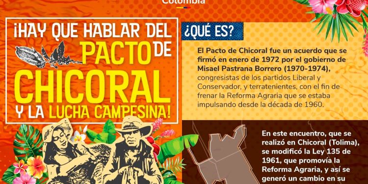 Más de 4 mil campesinos y miembros de comunidades étnicas construirán el Pacto por la Tierra y la Vida en Chicoral (Tolima)