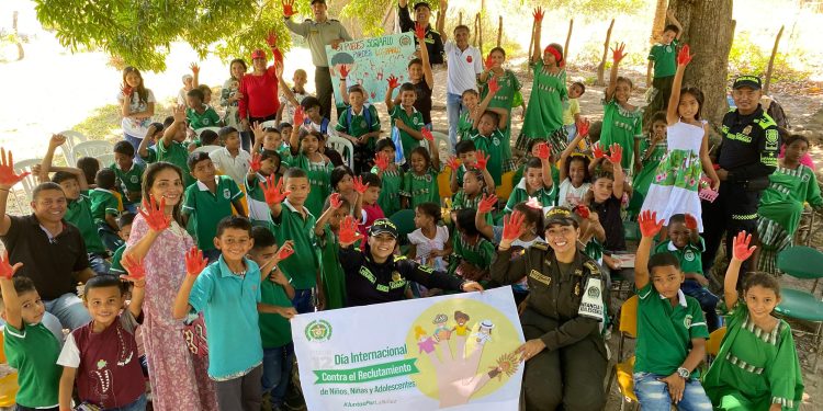 Jornada de prevención contra el reclutamiento forzado: Un compromiso con los Derechos Humanos en la Niñez Guajira