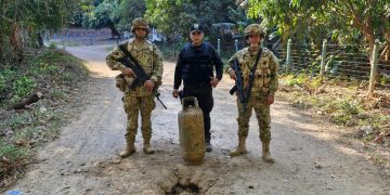 Ejército Nacional frustra atentado terrorista en La Gloria, Cesar