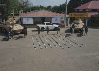 Ejército Nacional incauta más de 125 kilogramos de cocaína del GAO ELN en La Guajira