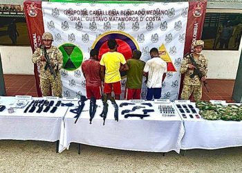 Ejército Nacional capturó a tres presuntos integrantes de GDO Los Pachenca en La Guajira