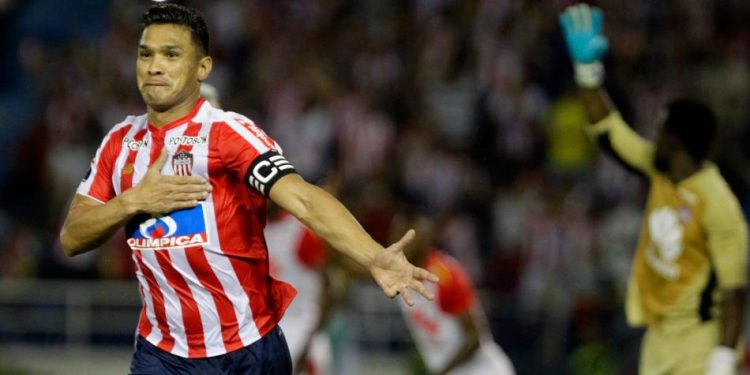 Teófilo Gutiérrez llegó al Junior de Barranquilla