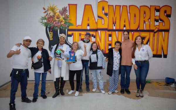 Con el mural ‘Las madres tienen razón’ se exalta labor de las Madres de Soacha