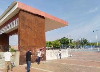 Gobierno del Cesar lideró jornada de ornato en el Parque de La Nevada, con internos de la Cárcel Judicial de Valledupar