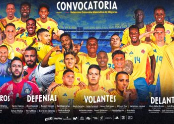 Convocatoria de la Selección Colombia de Mayores para las fechas 13 y 14