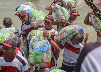 Misión Humanitaria Akalii>ja continúa con 130 nuevas toneladas de ayuda humanitaria para la Alta Guajira