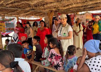 Subdirectora del Bienestar Familiar verificó modelo propio de atención integral en dos comunidades wayuu de La Guajira