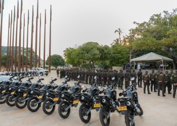 Aumenta pie de fuerza para el Cesar y Gobernación entrega nuevo parque automotor a la Policía