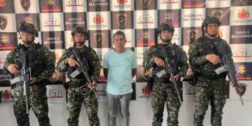 Capturado alias Patamala, integrante del ELN, condenado por desplazamiento forzado en el Cesar