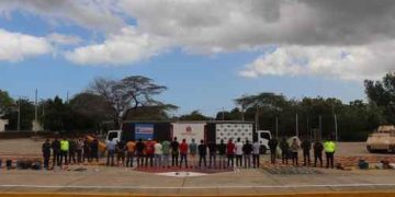 Ejército Nacional capturó a 17 personas, por el delito de explotación ilícita de yacimientos mineros en La Guajira