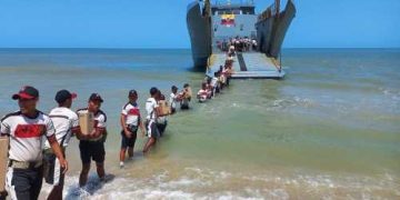 Armada de Colombia, de la mano de las comunidades indígenas en la Alta Guajira
