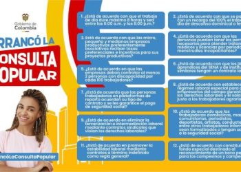 Estas son las preguntas de la consulta popular que pretende hacer el Gobierno Nacional