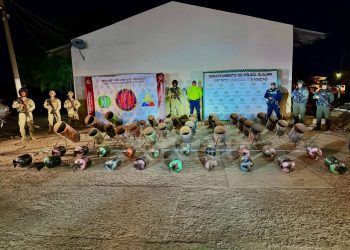 Ejército y Policía Nacional impiden atentado terrorista contra la comunidad y la Fuerza Pública en La Guajira