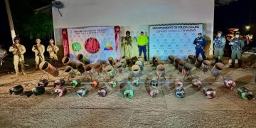 Ejército y Policía Nacional impiden atentado terrorista contra la comunidad y la Fuerza Pública en La Guajira