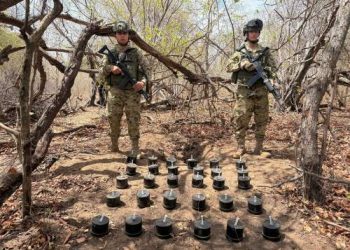 En Maicao, La Guajira, el Ejército Nacional ubicó y destruyó un depósito de explosivos