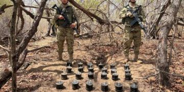 En Maicao, La Guajira, el Ejército Nacional ubicó y destruyó un depósito de explosivos