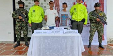 Ejército Nacional capturó a alias el Flaco y a alias Platino, presuntos integrantes del Clan del Golfo en el Cesar