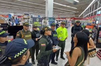 Policía entrega balance positivo durante la celebración del día de la madre en La Guajira