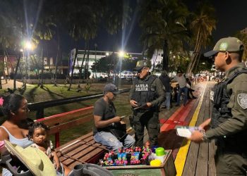 Guajira realiza jornada preventiva nocturna dirigida a turistas y ciudadanos en Riohacha